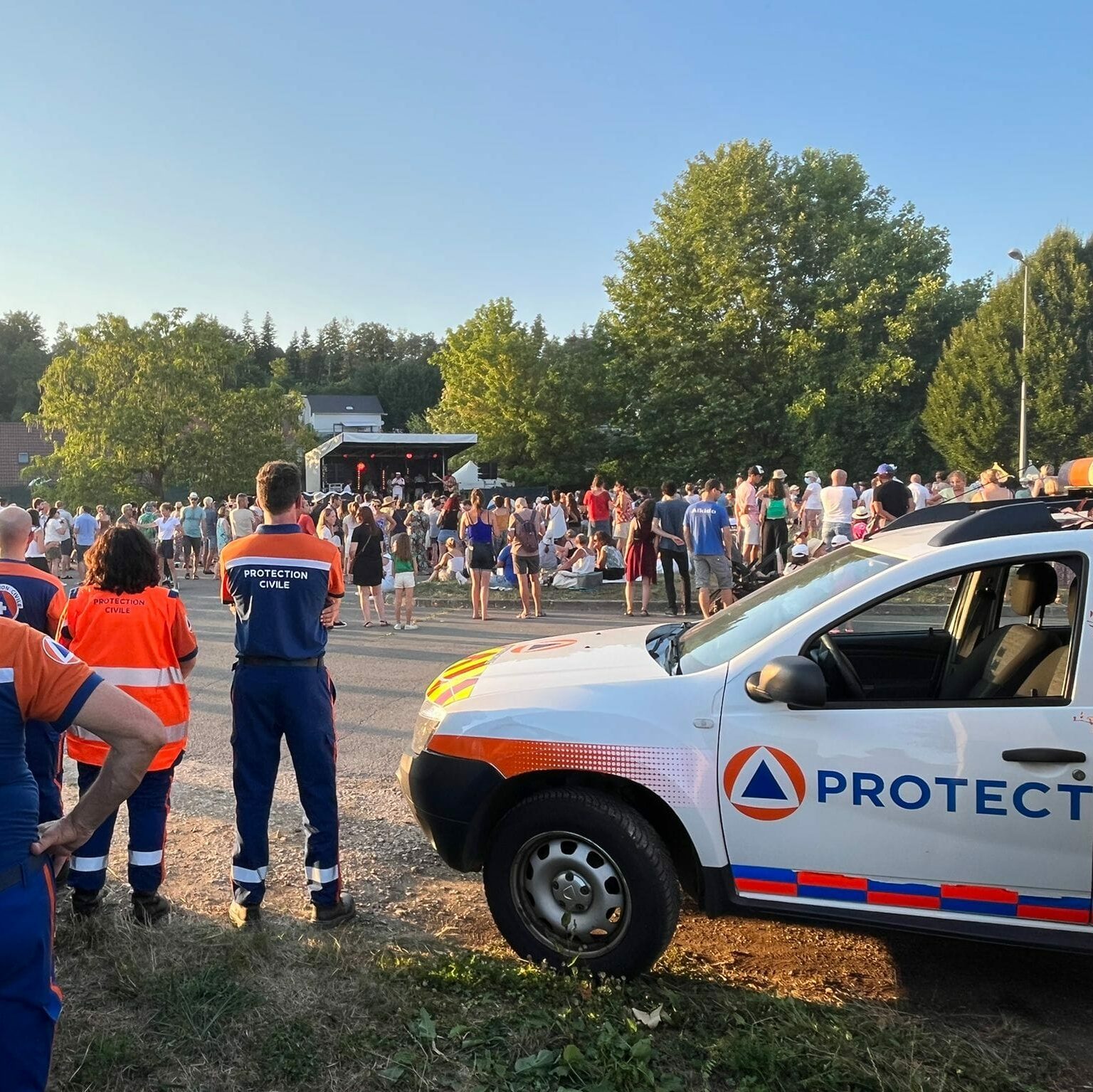 Poste de secours Protection Civile