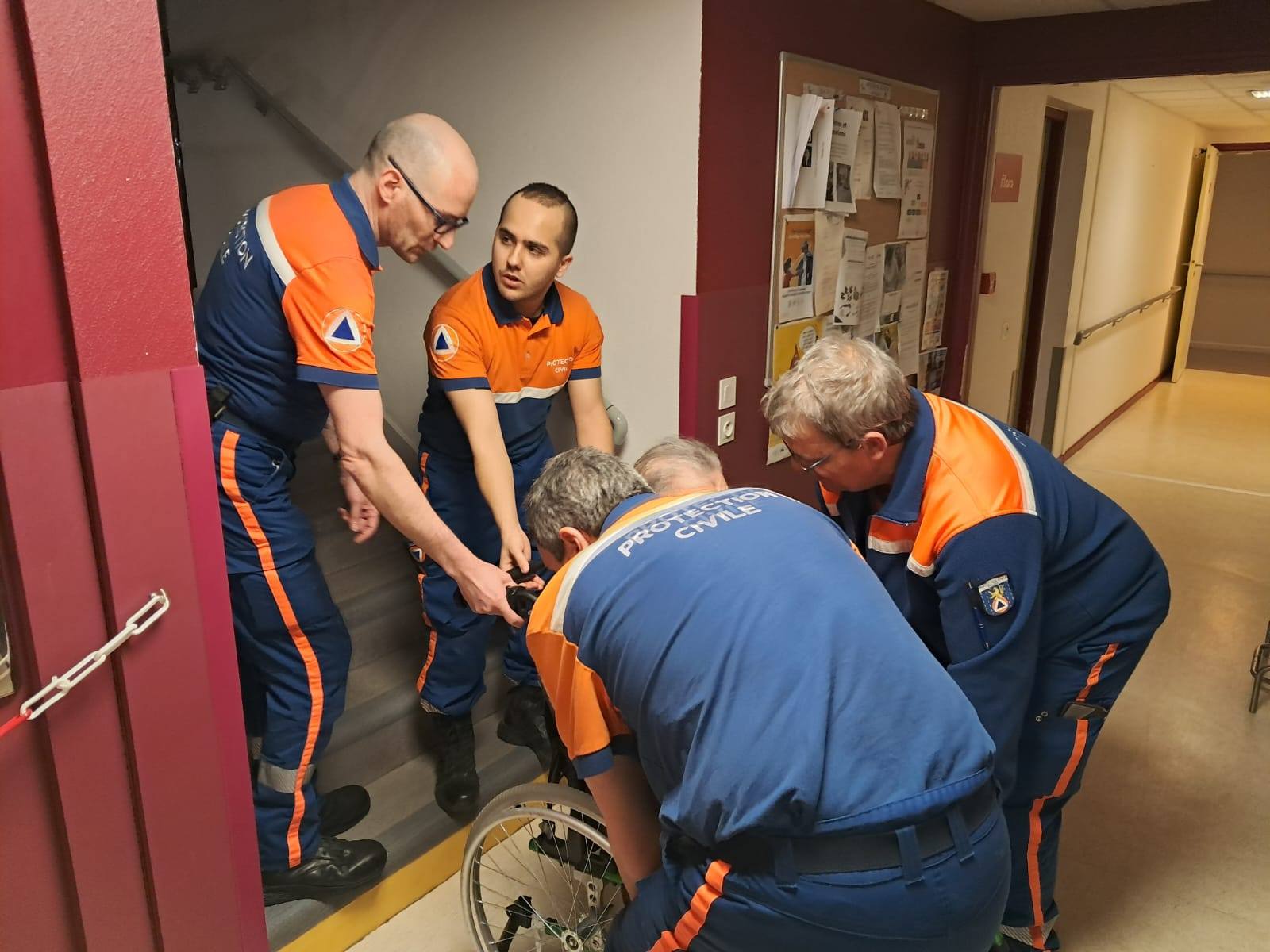 Secours dans un EHPAD